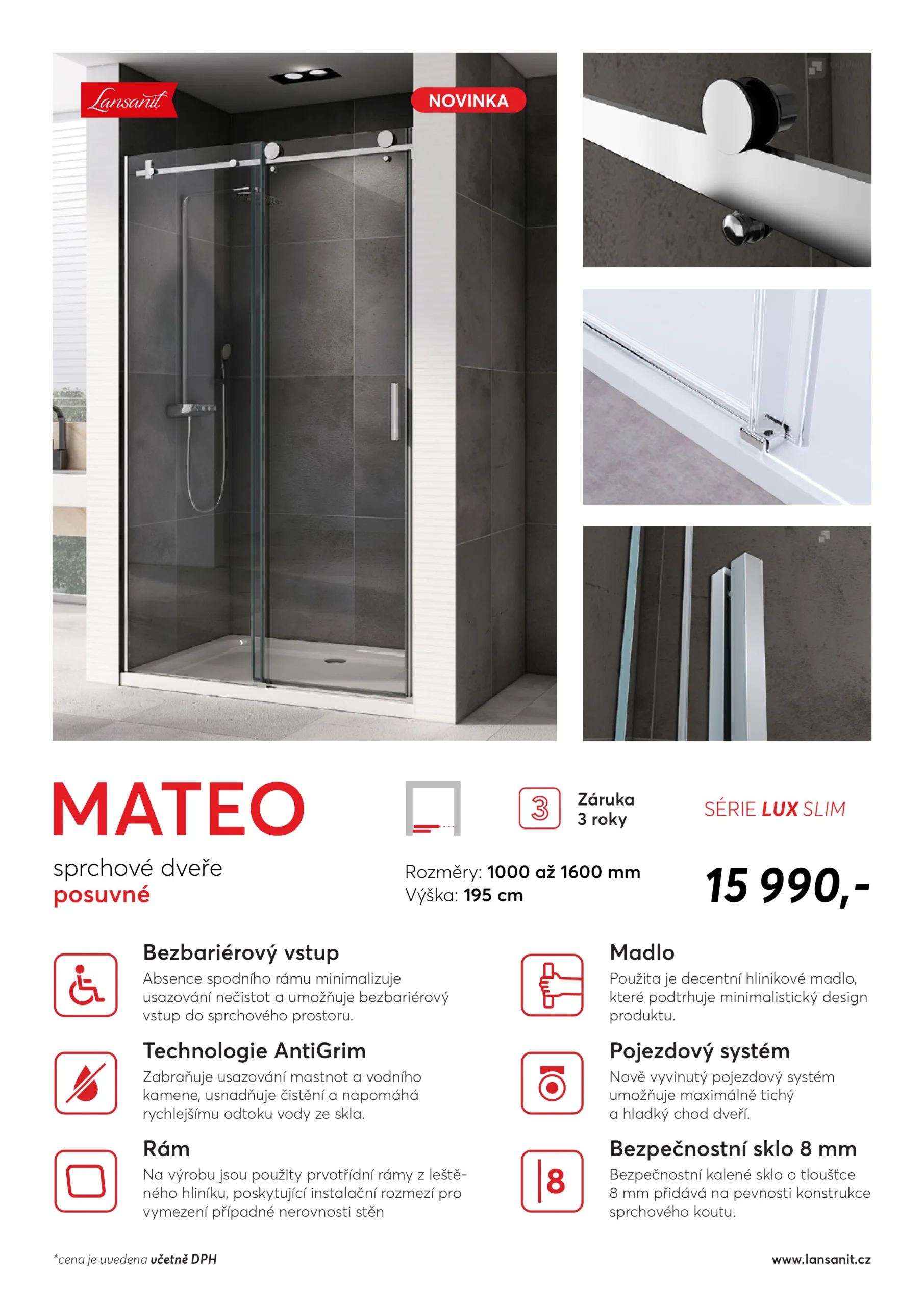 Top sprchový kout Top sprchový kout